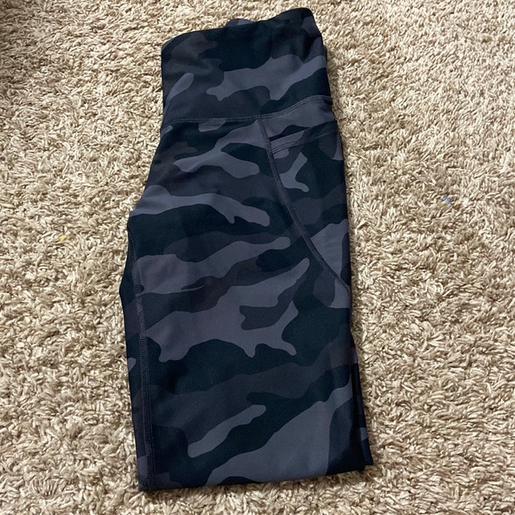 Womens high rise Old navy black and grey cami leggings - Picture 1 of 1